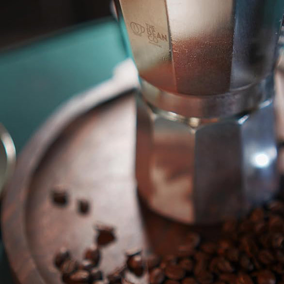 The Bean Co Roasters Classic Moka Pot | Premium Aluminium | Stovetop | Espresso Coffee Maker