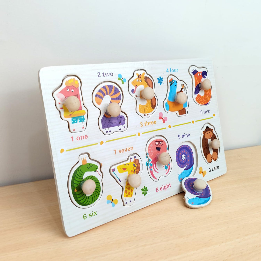 Wudly - Early Learning Small Knob Puzzle