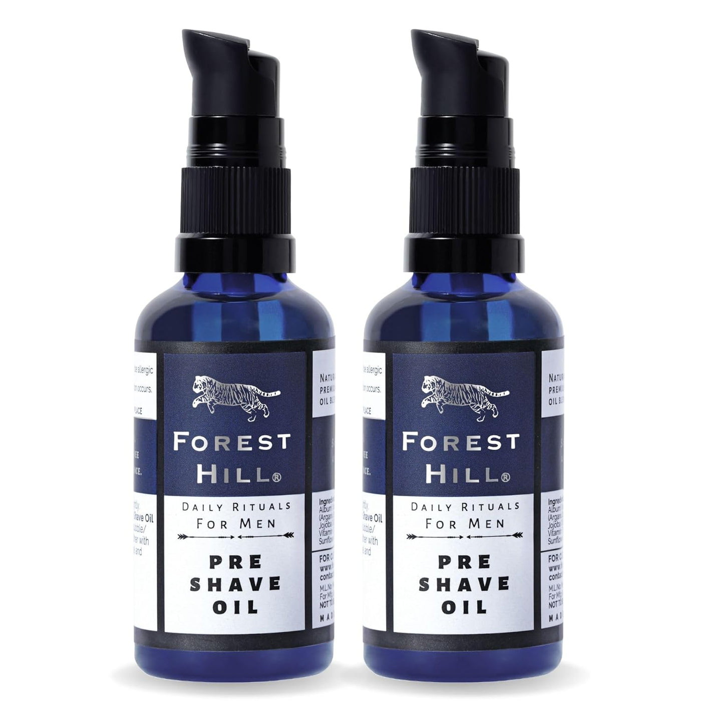 Forest Hill pre shave oil, 100ml, pack of 2
