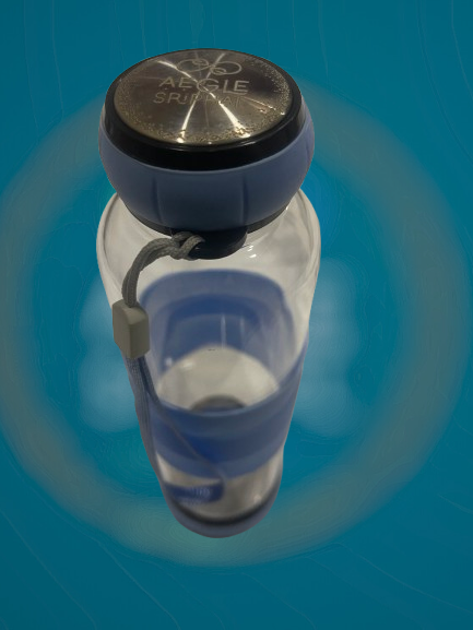 Glass Infuser Bottle with Silicone Cover and Handle