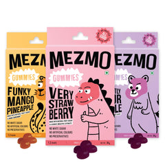 Mezmo Funky Candy Pack of 3 108gms 36 Jellies (Pack of 3)
