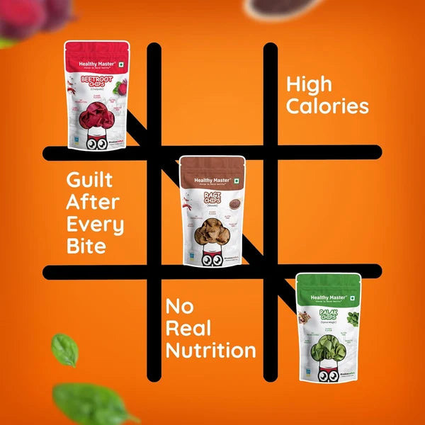 Healthy Master Light and Crispy Chips Combo (Pack of 7) (Each 100gm)