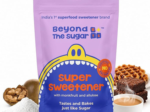 Beyond the Sugar Super Sweetener 450 grams | Monk Fruit and Allulose