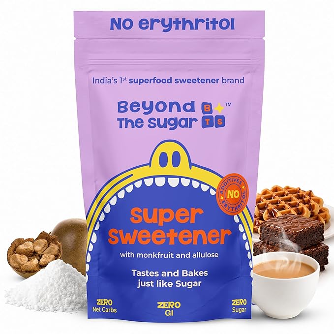 Beyond the Sugar Super Sweetener 450 grams | Monk Fruit and Allulose