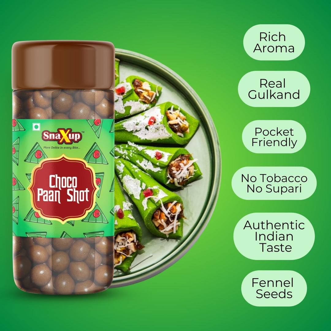 Snaxup Paan Shot Mukhwas Mouth Freshener 500gm - Pack of 2 (250 gm Each)