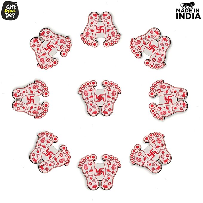 Gift Kya De Devi Charan Paduka (Pack of 9) | Diwali Gifts