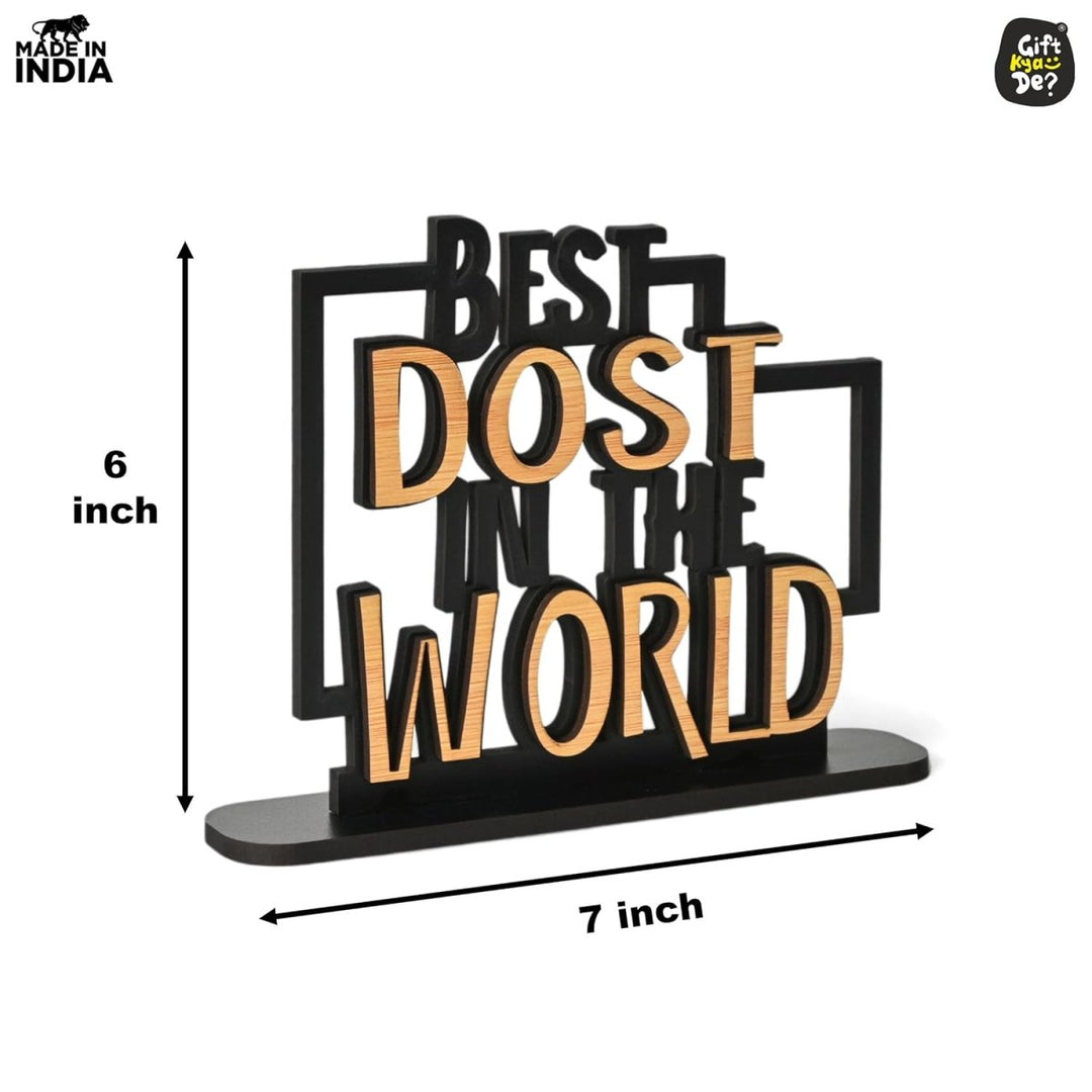 Gift Kya De Friendship Day Best Friend Showpiece | Friendship Day Gift for Best Friends | Birthday Gift for Friend