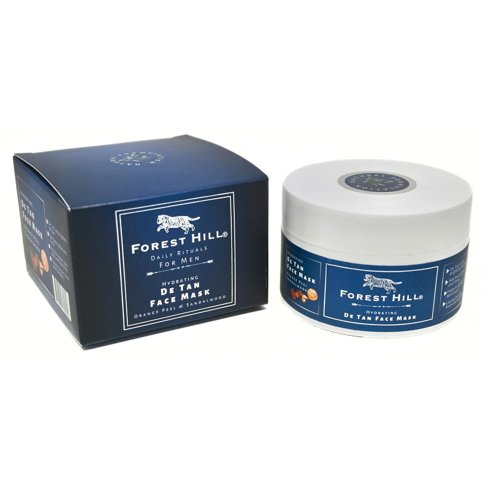 Forest Hill De tan face mask for men, 100g