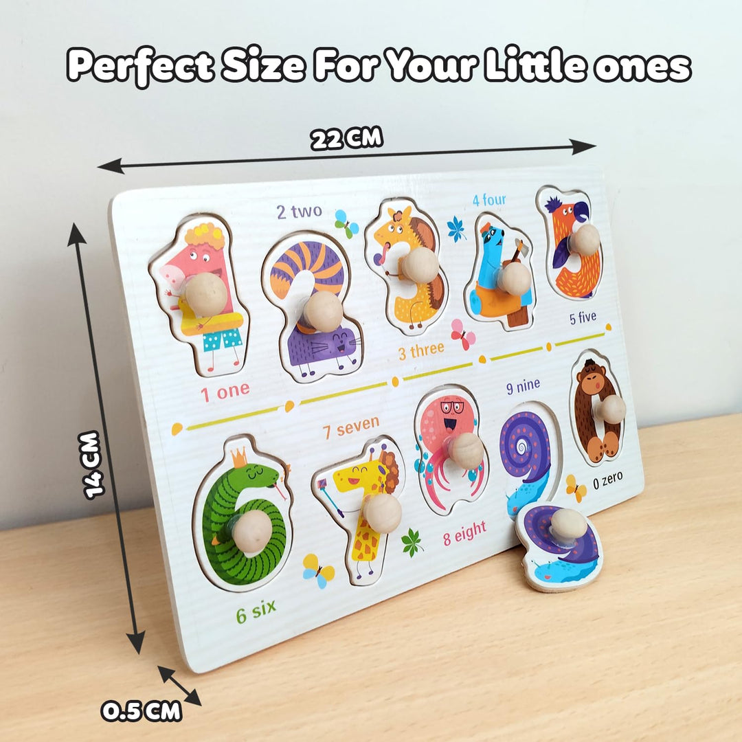 Wudly - Early Learning Small Knob Puzzle