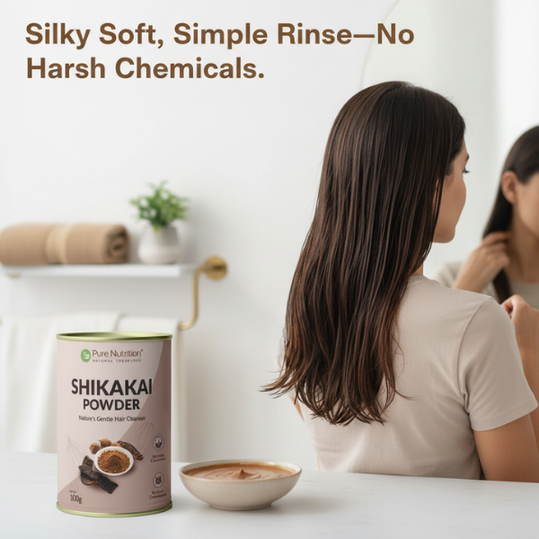 Shikakai Powder  Natural Hair Cleanser for Hair Growth & Scalp Health