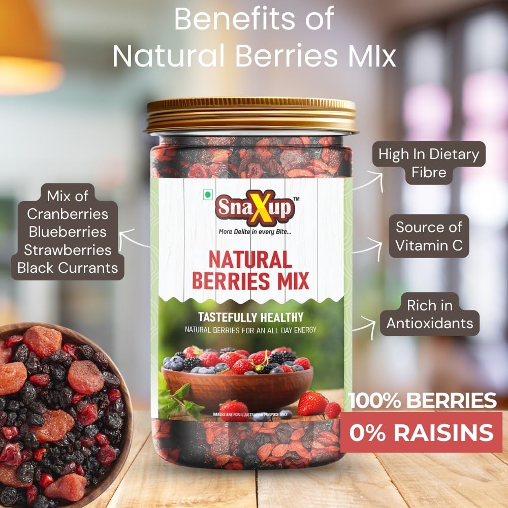 Snaxup Premium American Natural Berries Mix 500g