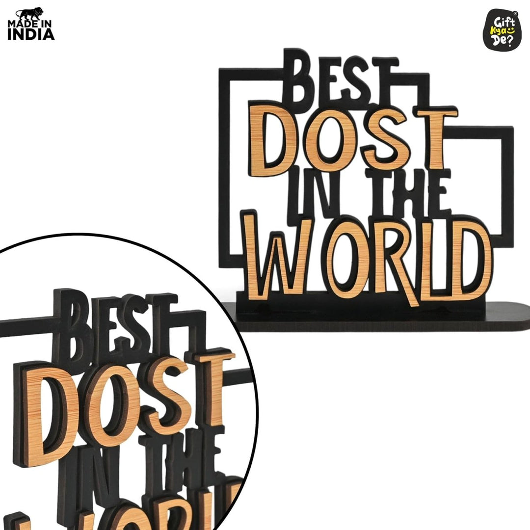 Gift Kya De Friendship Day Best Friend Showpiece | Friendship Day Gift for Best Friends | Birthday Gift for Friend