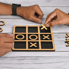 Gift Kya De 3D Tic Tac Toe Game Classic Mind Games for Kids, Family Games Special Board Games
