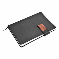 MiRa Gifting Solutions Elegant 6-in-1 Black & Wood Finish Executive Gift Set – Premium Corporate Edition