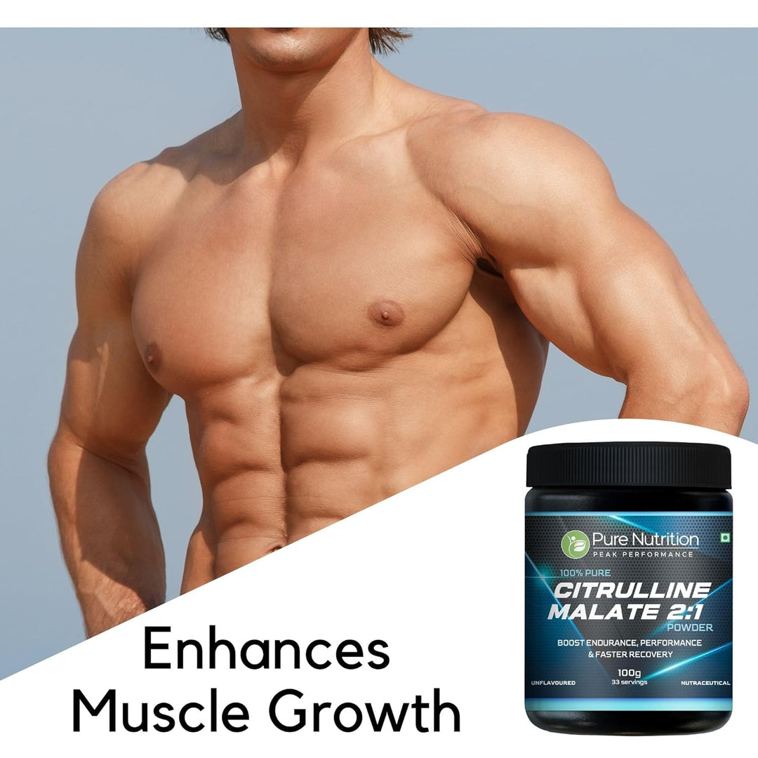L-Citrulline DL-Malate 2:1 Powder – Unflavored | Nitric Oxide & Endurance