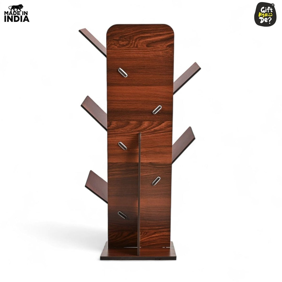 Gift Kya De Wooden Bookcase For Home & Office | Space Saving Book Rack | Freestanding Books Holder (DIY)