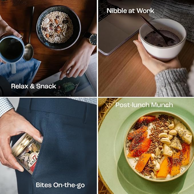 7 Bazaari High Protein Dry Fruits & Seeds Mix 175 gm | Premium Nuts