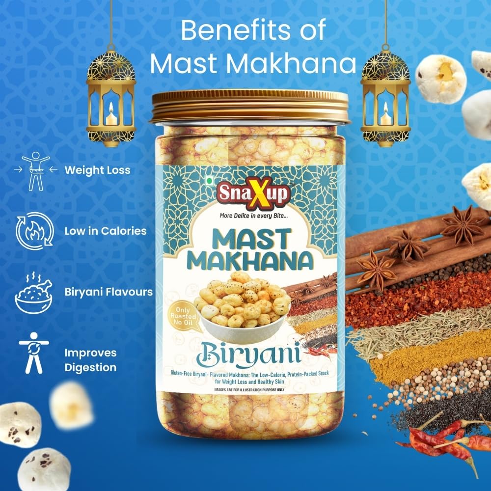 Snaxup Roasted & Flavored Makhana