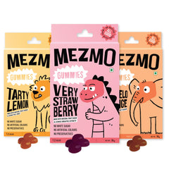 Mezmo Zazzy Pack of 3 Combo 108gms 36 jellies (Pack of 3)