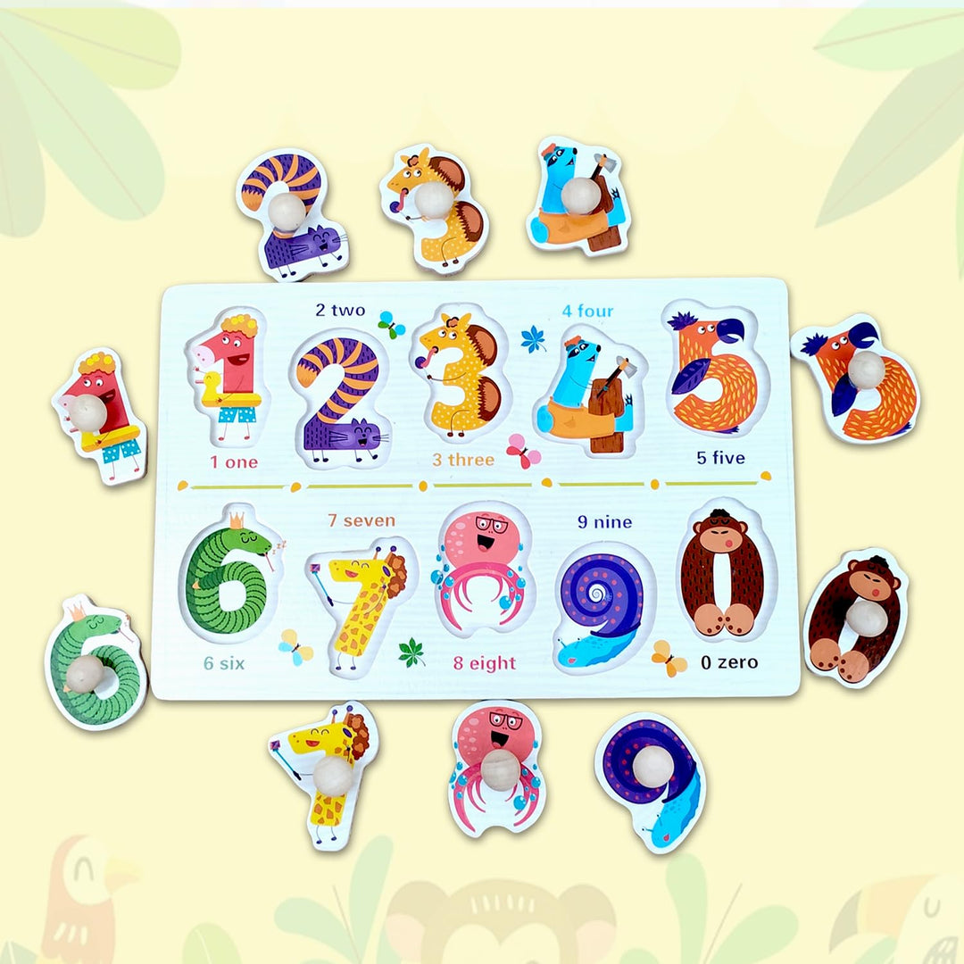 Wudly - Early Learning Small Knob Puzzle