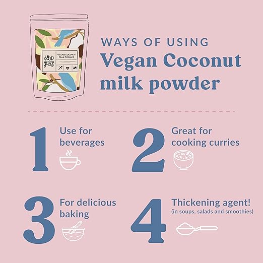 Good Graze Vegan Coconut Milk Powder | Pack of 1 - 450g |