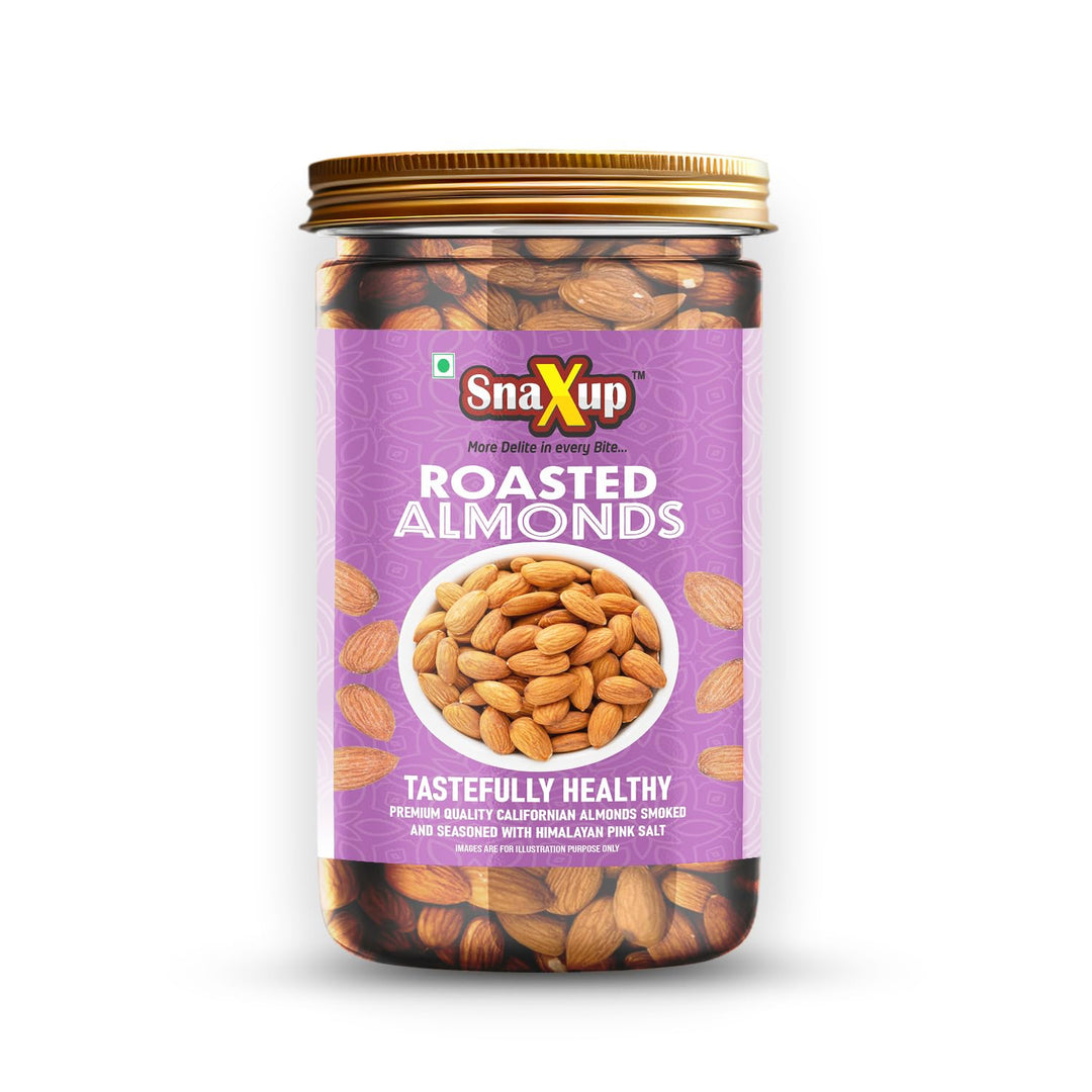 Snaxup Premium Salted Roasted Californian Almonds 500g