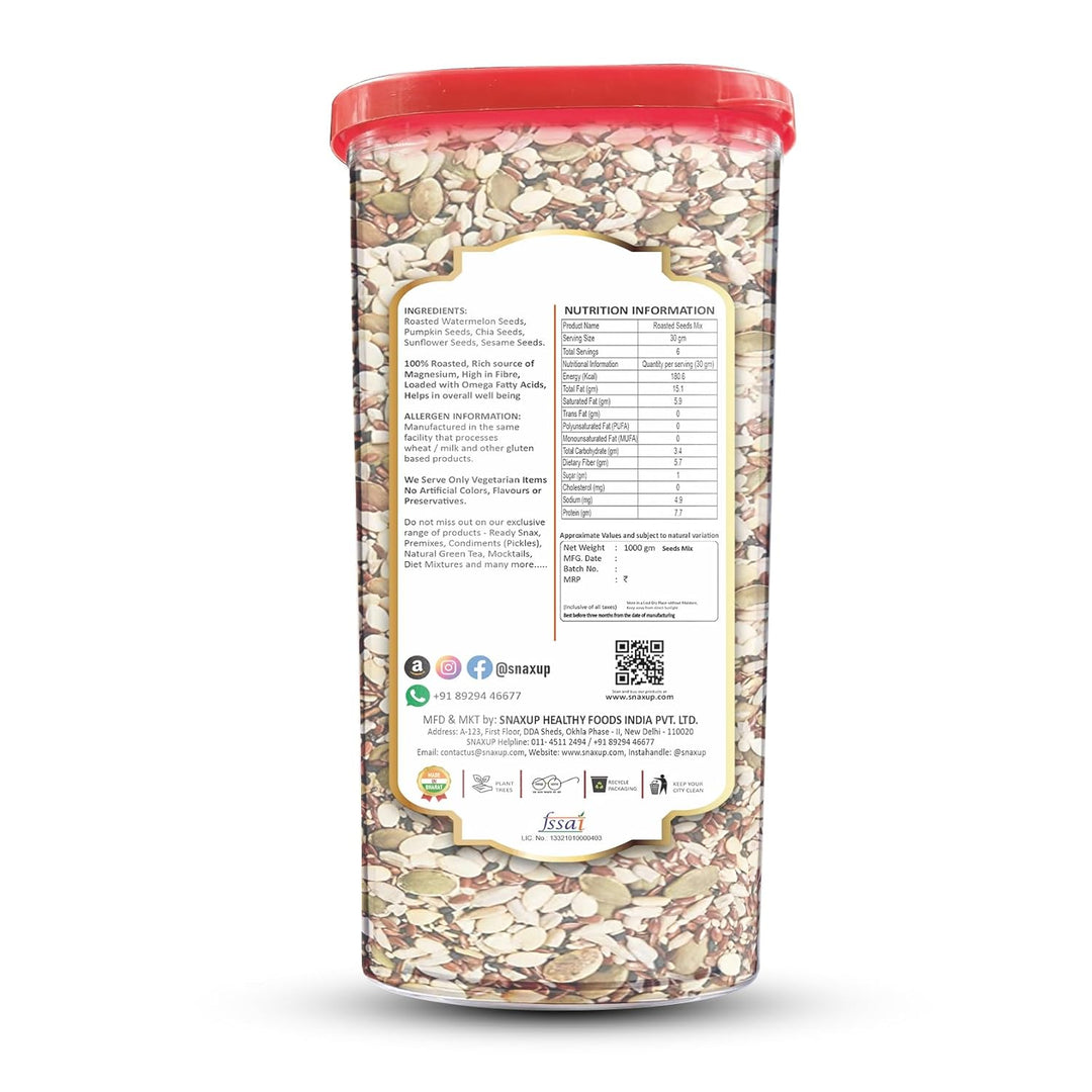 Snaxup Protein 5-in-1 Seed Roasted Seeds Mix 550g