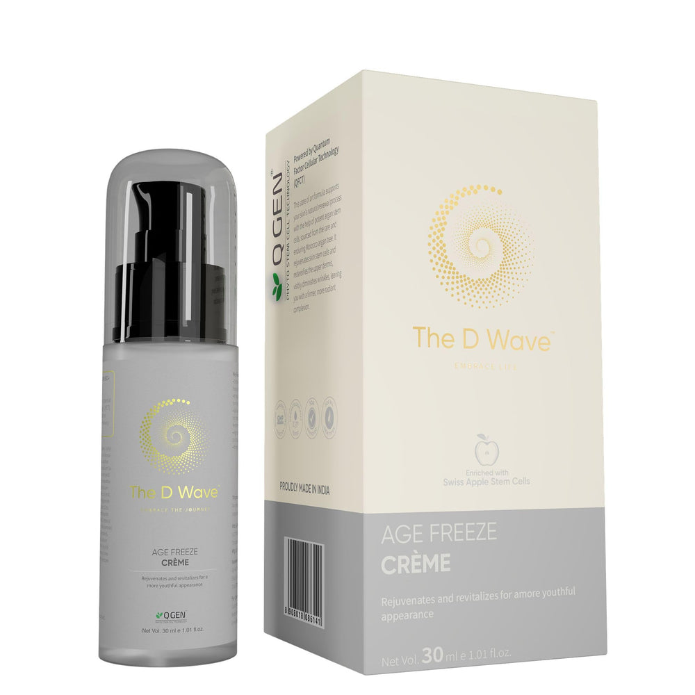 The D Wave Age Freeze Crème - 30 ML | Younger-Looking Skin, Flawless Complexion Cream| Anti-Aging for Wrinkle Reduction Hydrate, Nourish & Reduce Wrinkles