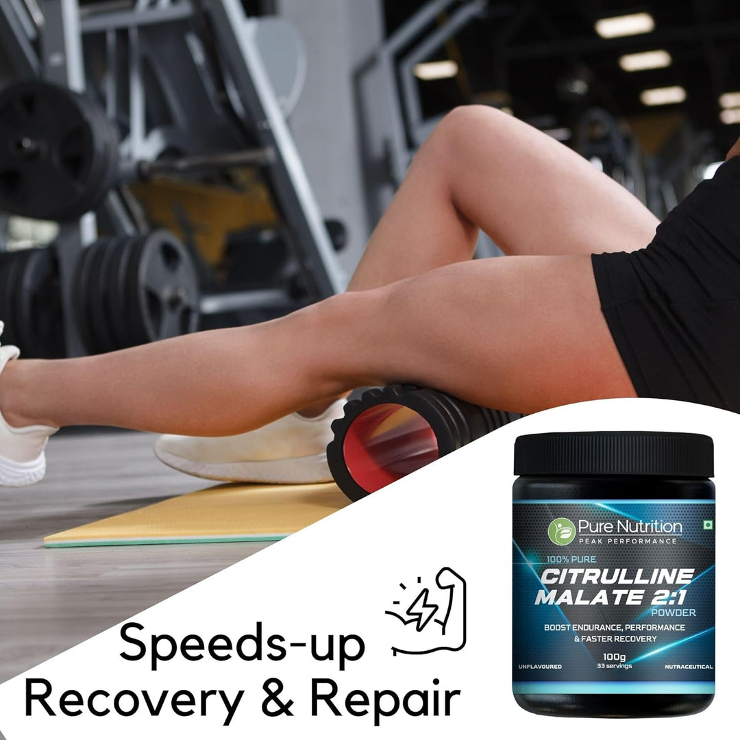 L-Citrulline DL-Malate 2:1 Powder – Unflavored | Nitric Oxide & Endurance