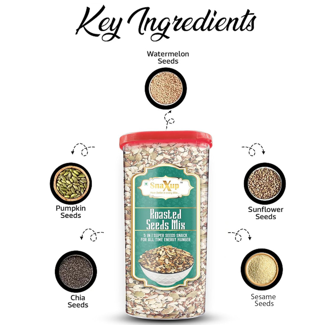 Snaxup Protein 5-in-1 Seed Roasted Seeds Mix 550g