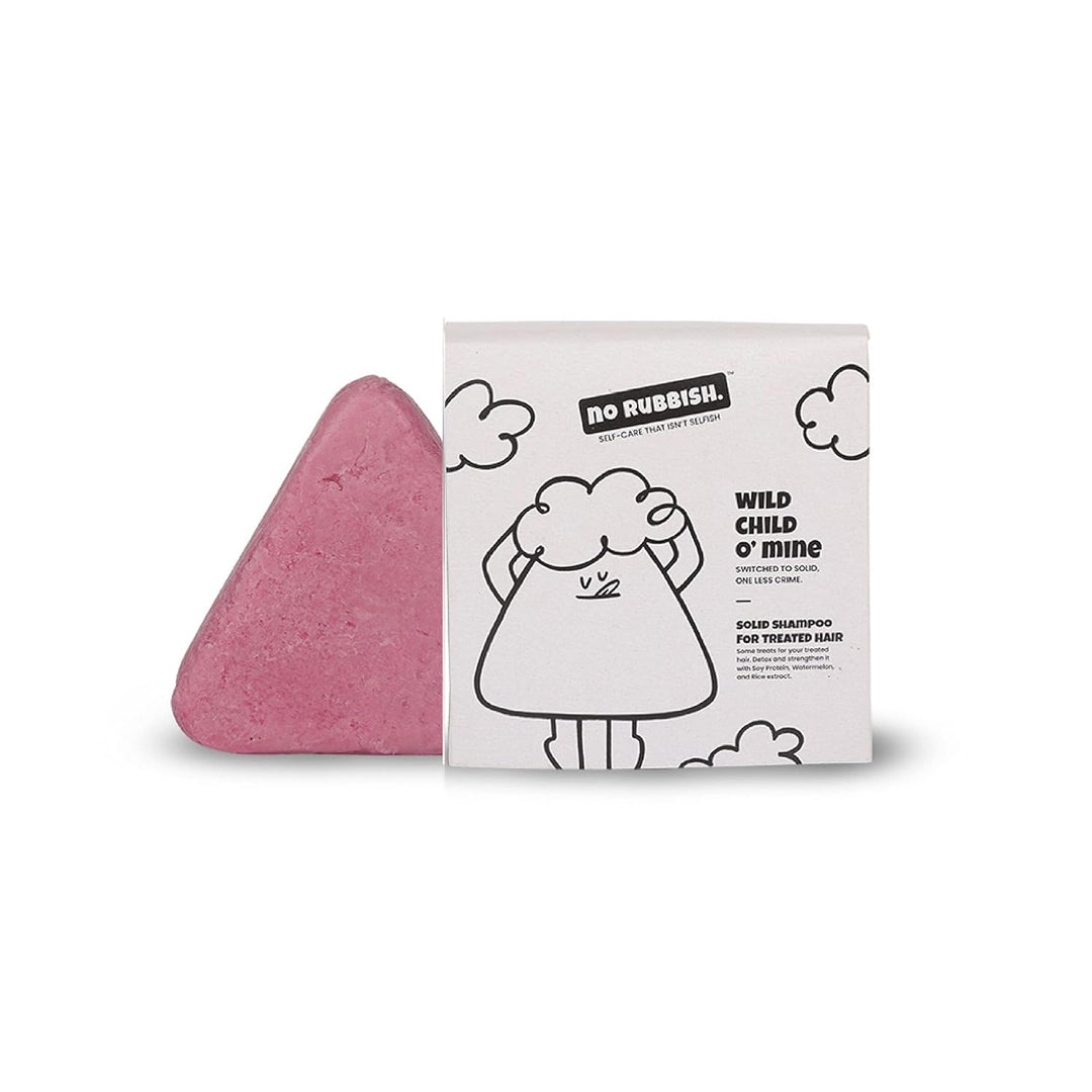 No Rubbish Solid Shampoo For Treated Hair (100gms)