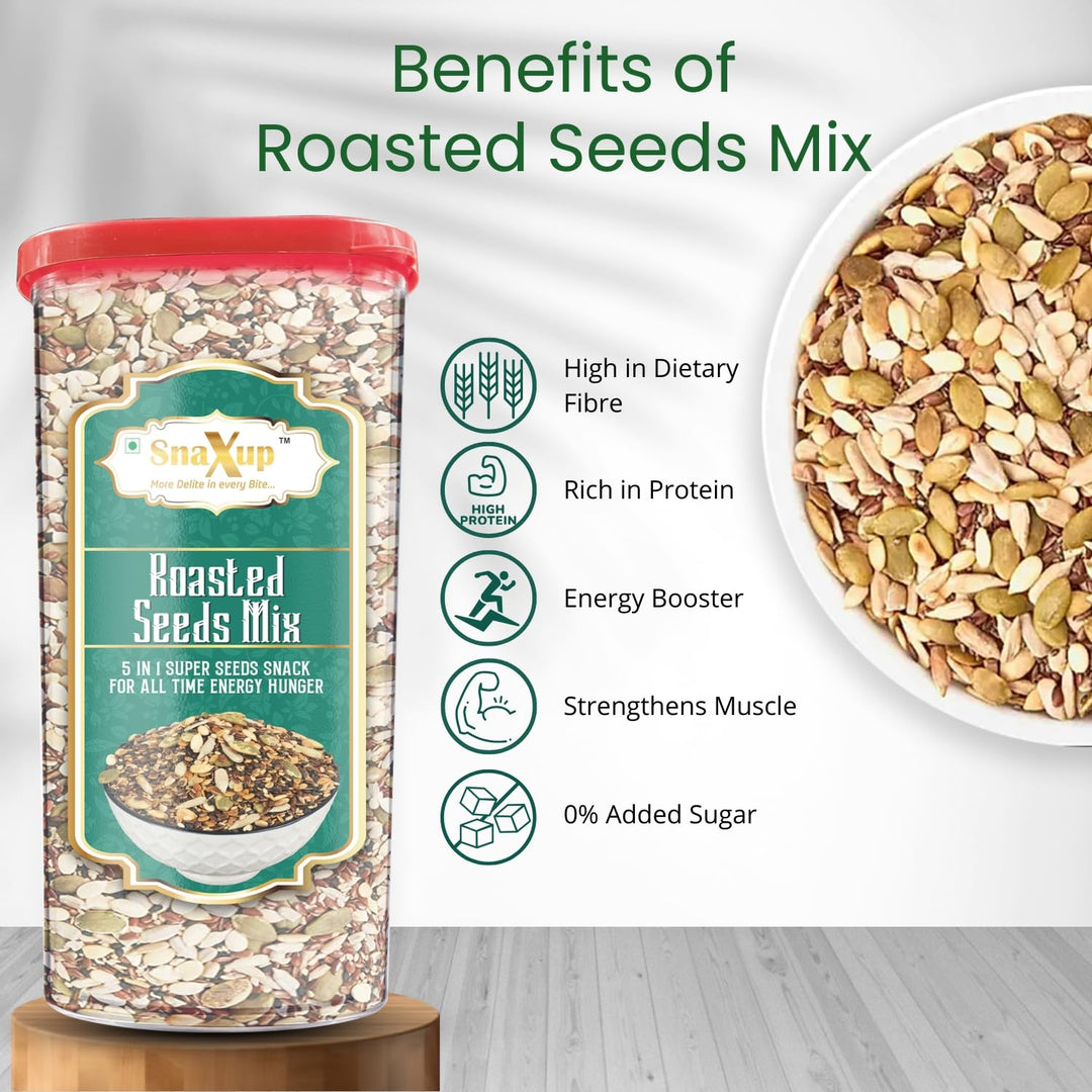 Snaxup Protein 5-in-1 Seed Roasted Seeds Mix 550g