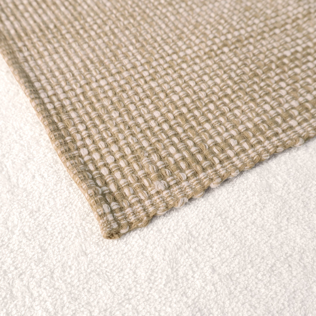 Country Village Cotton Placemats - Woven Weaved Design