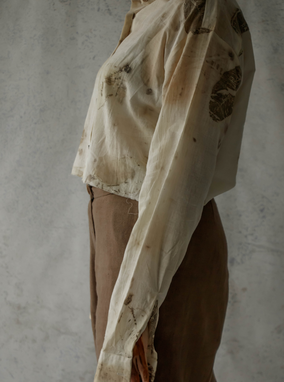 Unborn Studio Perennial autumn - Crop shirt