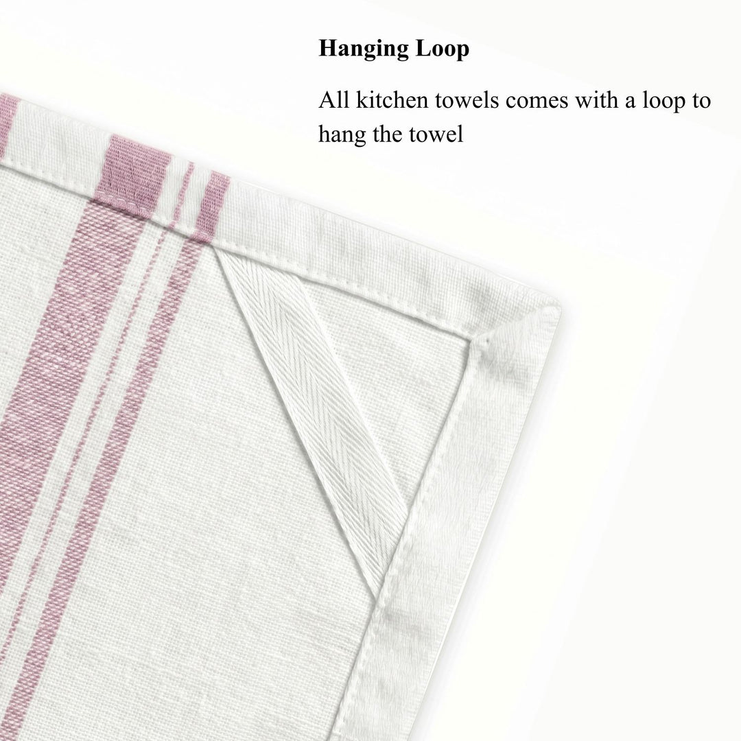 Striped Cotton Dish Towels ( Set of 2 )