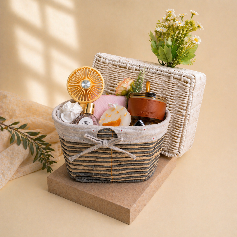 MiRa Gifting Solutions - Pamper & Shine Essentials Box | Rakhi Hamper