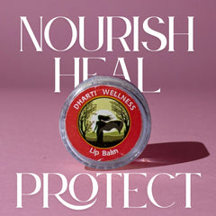 Lip Balm - Natural | Nourishing | Soft Lips | Rich in Shea and Avocado Butter | Carrot Seed Oil | Rose Essential oil | Peppermint Essential Oil |Vitamin E