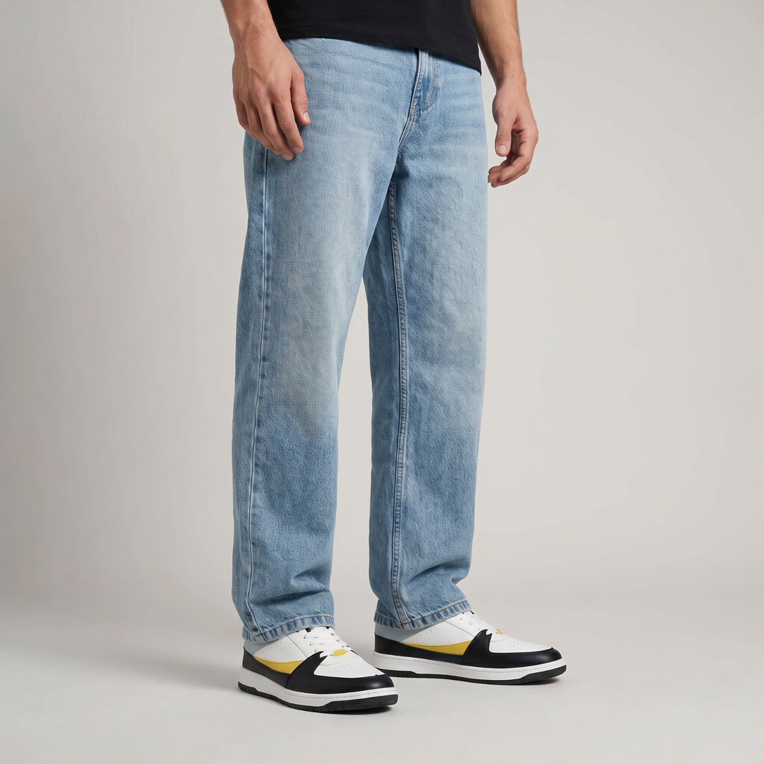Contour Navy Color-Block Sneakers