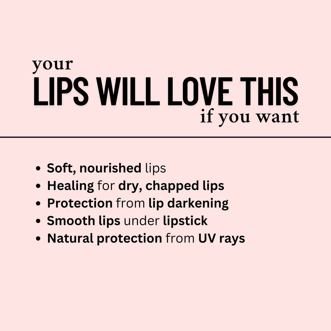 Lip Balm - Natural | Nourishing | Soft Lips | Rich in Shea and Avocado Butter | Carrot Seed Oil | Rose Essential oil | Peppermint Essential Oil |Vitamin E