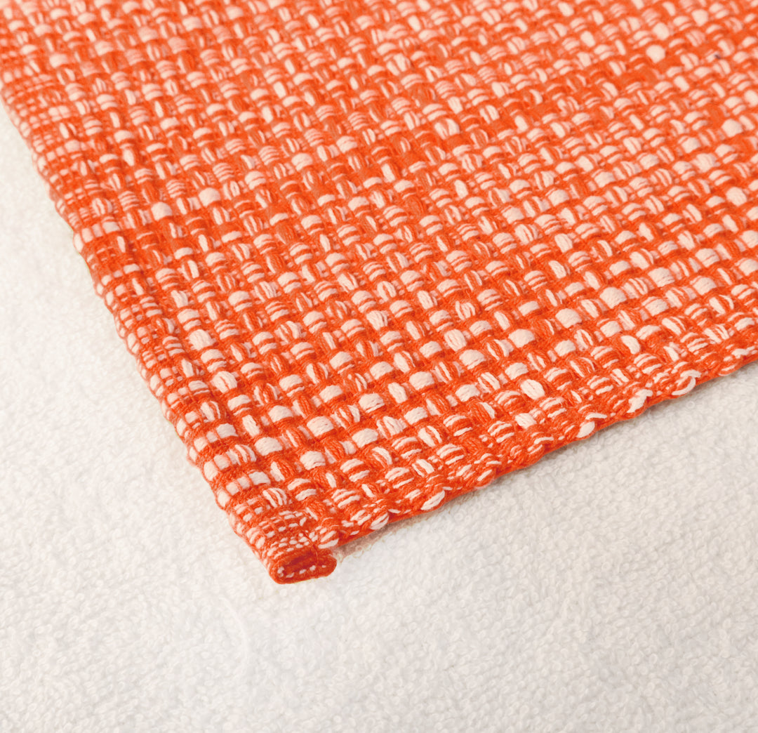 Country Village Cotton Placemats - Woven Weaved Design