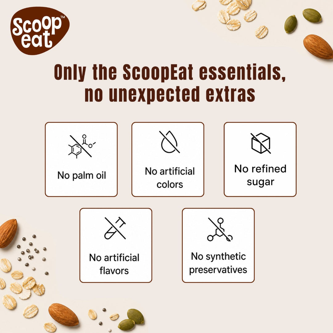 Scoopeat Assorted Oats pack of 2  - 26g Super High Protein Chocolate Oats 400gm
