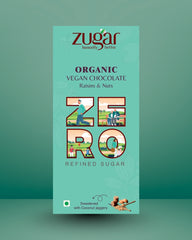 Zugar Vegan Raisins and Nuts Chocolate
