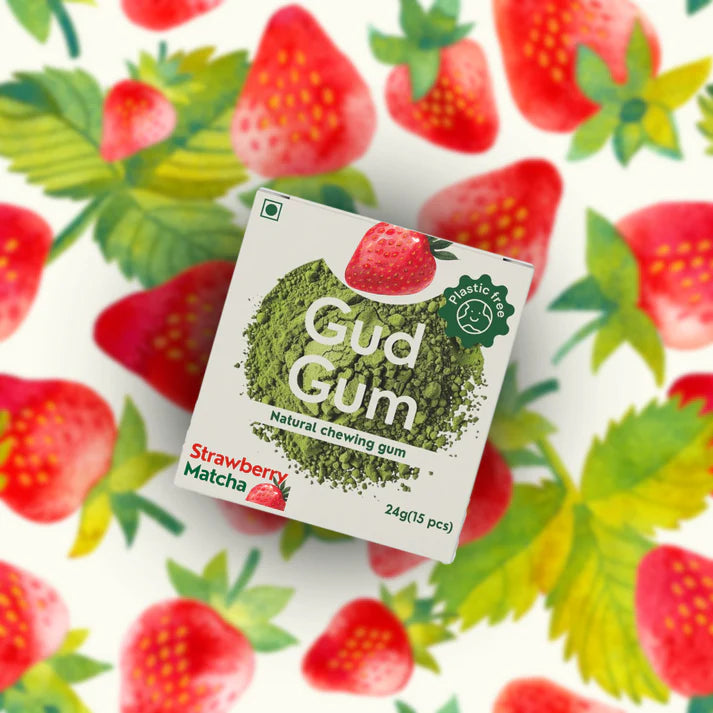 Gud Gum Matcha Mini Pack - Matcha Blended Chewing Gum