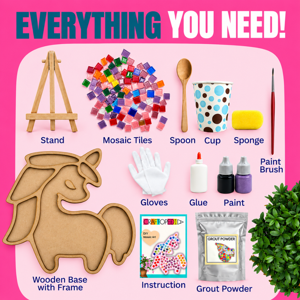 DIY Mosaic - Unicorn