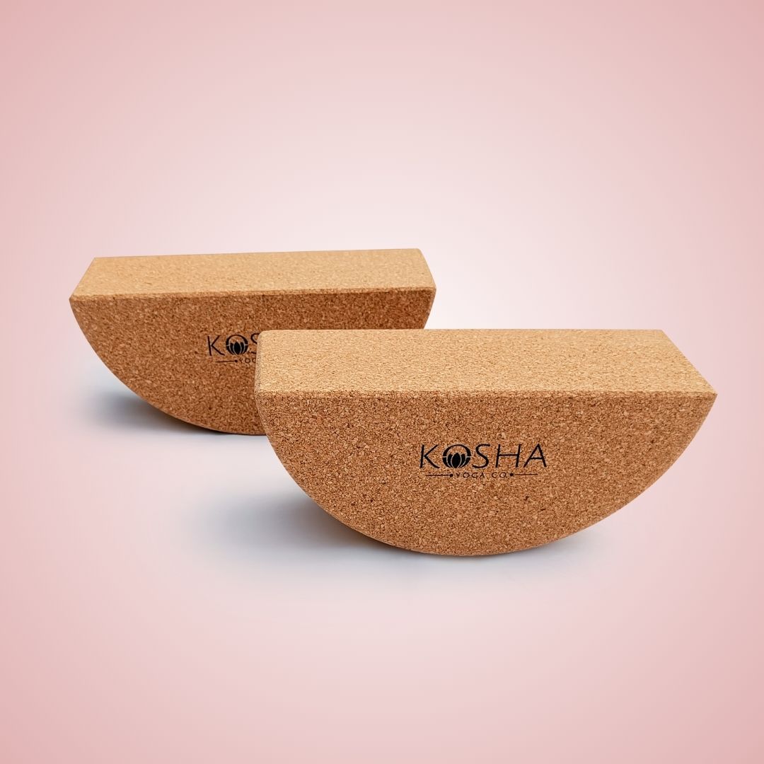 Kosha Yoga Balance Block: Semi Circle Yoga Brick