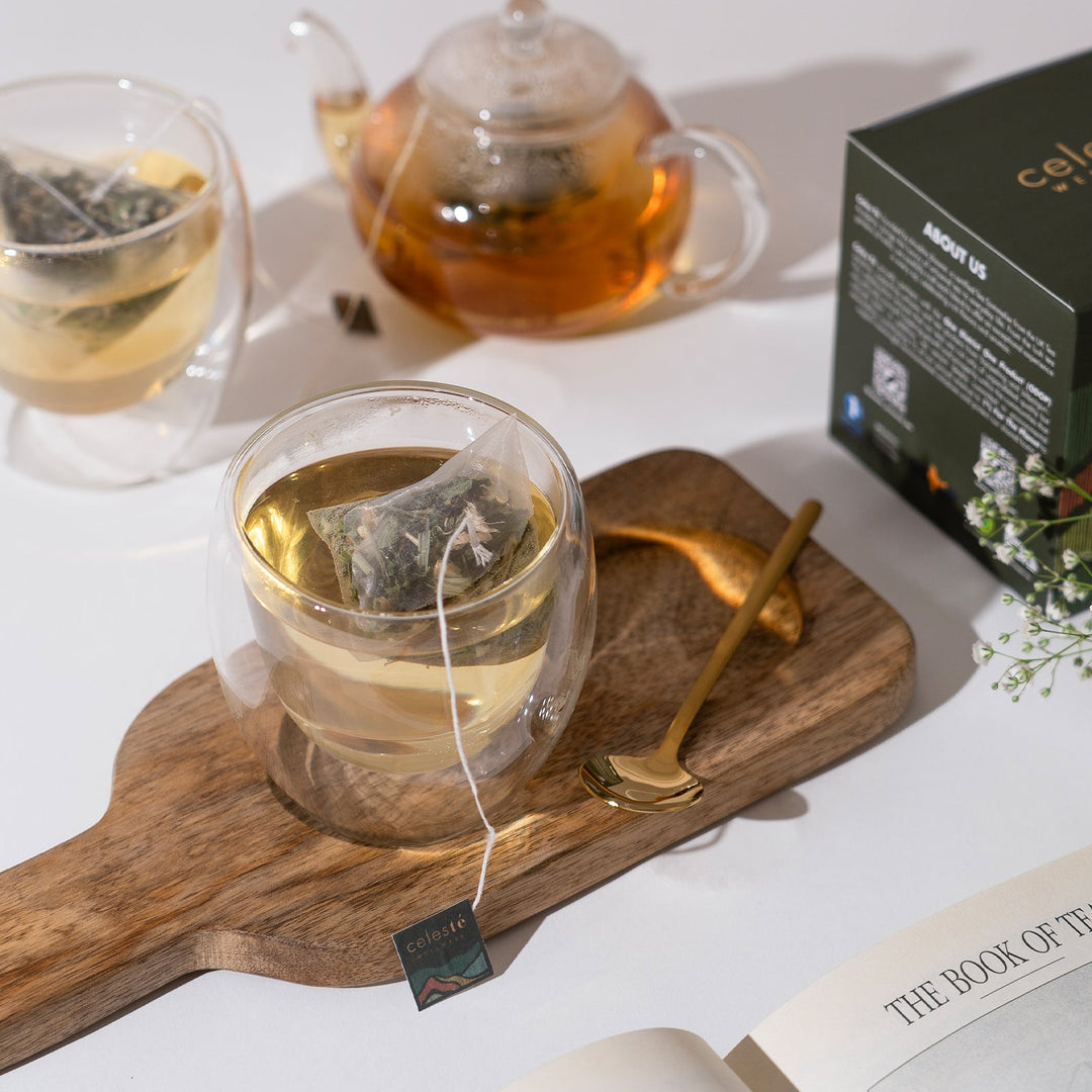 Ginger Turmeric Tea | Green Tea - 15 Count