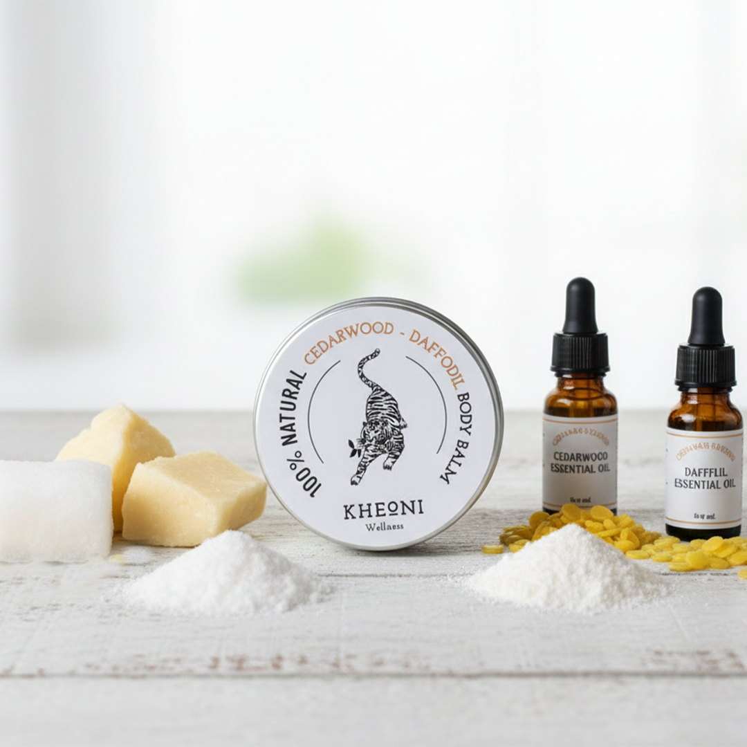 100% Natural Cedarwood - Daffodil Body Balm