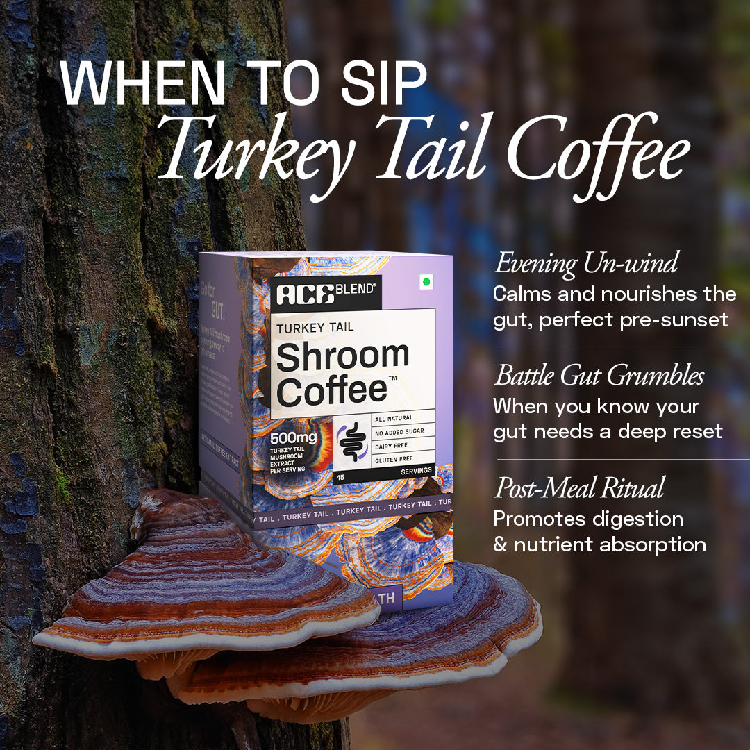 Ace Blend Turkey Tail Shroom Coffee