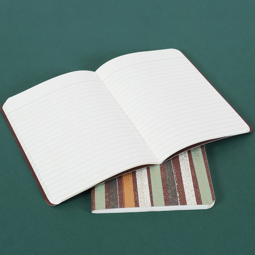 Brown Story Hardbound Notebook - 1 pc