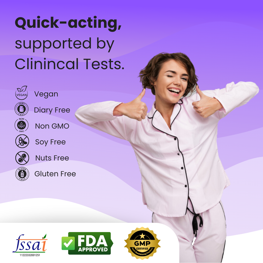 Enriched Sleep Oral Strips | Fall Asleep Fast, Wake Up Refreshed